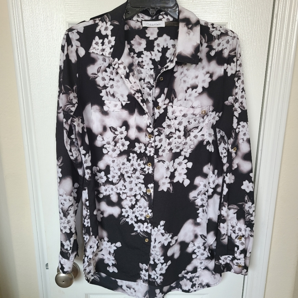 Calvin Klein Floral Blouse